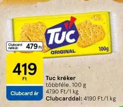 Tesco TUC Kréker ajánlat
