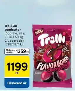 Tesco Trolli 3D gumicukor ajánlat