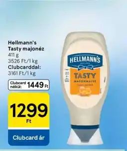 Tesco Hellmann's Tasty majonéz ajánlat
