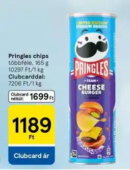 Tesco Pringles chips ajánlat