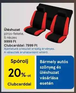 Tesco Üléshuzat ajánlat