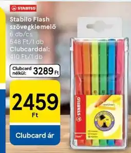 Tesco Stabilo Flash Szövegkiemelő ajánlat