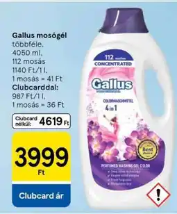 Tesco Gallus mosógél ajánlat