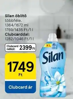 Tesco SILAN Öblítő ajánlat