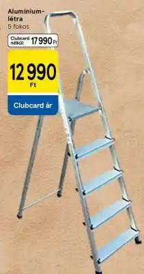 Tesco Alumínium létra ajánlat
