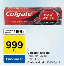 Tesco Colgate fogkrém ajánlat