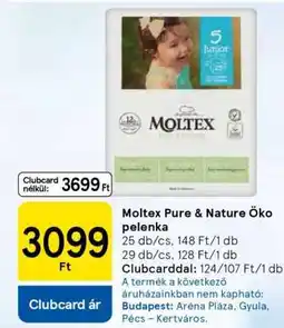 Tesco Moltex Pure & Nature Öko pelenka ajánlat