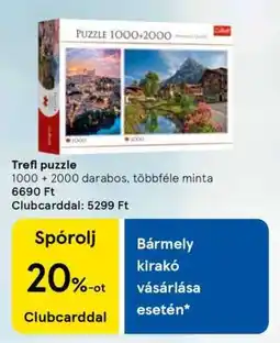 Tesco TREFL Puzzle ajánlat