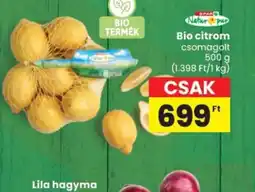 Spar Bio citrom ajánlat