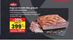 Spar REGNUM füstölt császárszalonna ajánlat