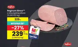 Spar Regnum löncs ajánlat