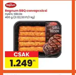 Spar Regnum BBQ csevapcsicsi ajánlat