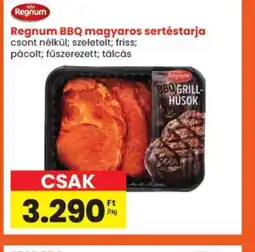 Spar Regnum BBQ magyaros sertéstarja ajánlat