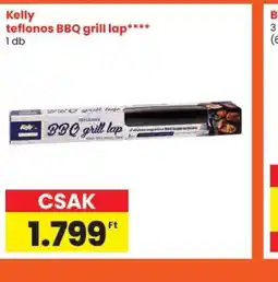 Spar Kelly teflonos BBQ grill lap ajánlat