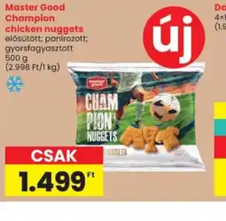Spar Master Good Champion chicken nuggets ajánlat