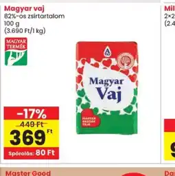 Spar Magyar vaj ajánlat