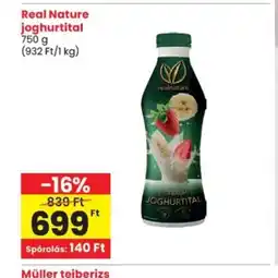 Spar Real Nature joghurtital ajánlat
