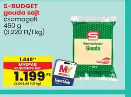 Spar S-BUDGET gouda sajt ajánlat