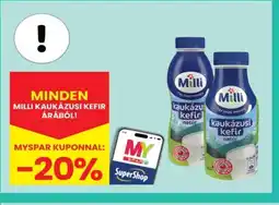 Spar MILLI KAUKÁZUSI KEFIR ajánlat