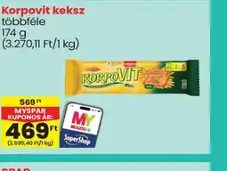 Spar Korprovit keksz ajánlat