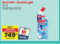 Spar Bref WC-tisztít gél ajánlat