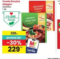Spar Csoda Konyha alappor ajánlat