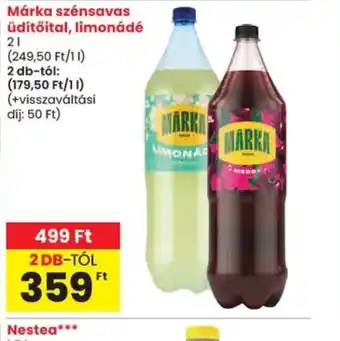 MÁRKA szénsavas üdítőital
