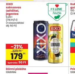 Spar XIXO szénsavas üdítőital ajánlat