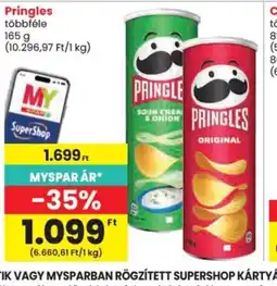 Spar Pringles chips ajánlat