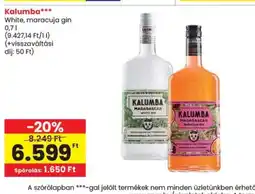 Spar Kalumba gin ajánlat