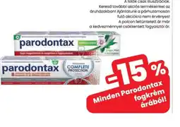Spar Parodontax fogkrém ajánlat