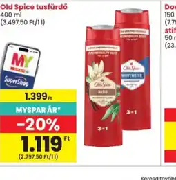 Spar Old Spice tusfürdő ajánlat