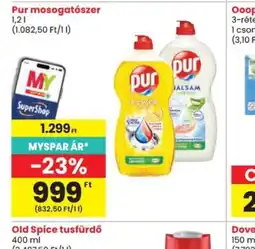 Spar Pur mosogatszer ajánlat