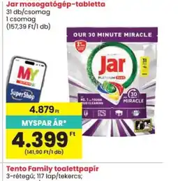 Spar Jar mosogatgép-tabletta ajánlat