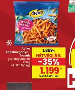 Spar Aviko édesburgonya-hasáb ajánlat