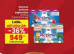Spar Danone Actimel joghurtital ajánlat