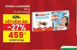 Spar Kinder csokoládé ajánlat
