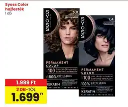 Interspar Syoss Color hajfesték ajánlat