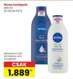 Interspar NIVEA testápoló ajánlat