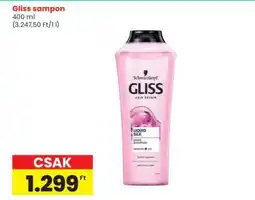 Interspar Gliss sampon ajánlat