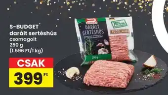 Interspar S-BUDGET darált sertéshús ajánlat