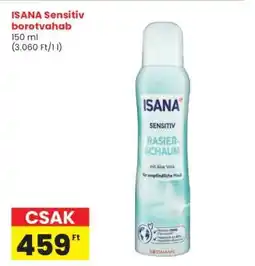 Interspar ISANA Sensitiv borotvahab ajánlat