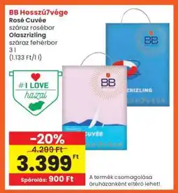 Interspar BB Hosszú7vége Rosé Cuvée ajánlat