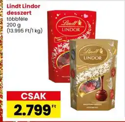 Interspar Lindt Lindor desszert ajánlat