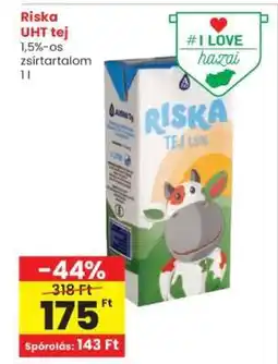 Interspar Riska UHT tej ajánlat