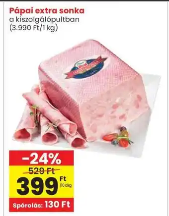 Interspar Pápai Extra Sonka ajánlat