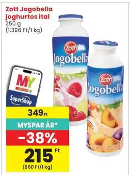Interspar Zott Jogobella joghurtos ital ajánlat
