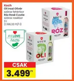 Interspar Koch Oli Irsai Olivér / Róz Rosé Cuvée ajánlat