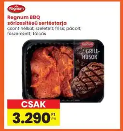 Interspar Regnum BBQ sörízesítésű sertéstarja ajánlat