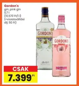Interspar Gordon's ajánlat